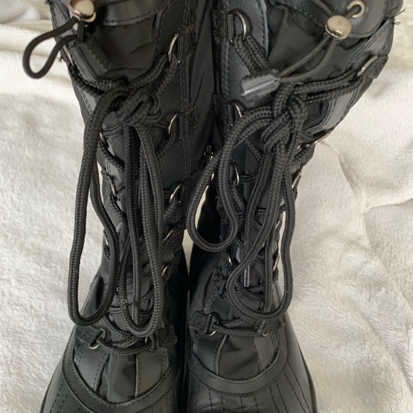 Atelier Noir div. Of Rudsak black lace up boots size 8 - Picture 4 of 15